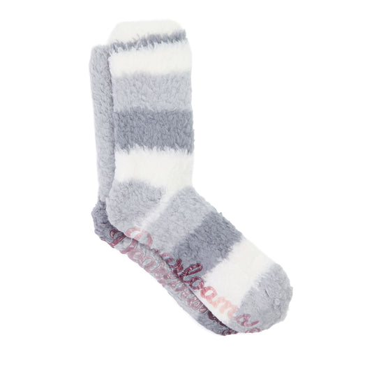 Ladies Stripe Crew Sock 2 Pack - US 1690
