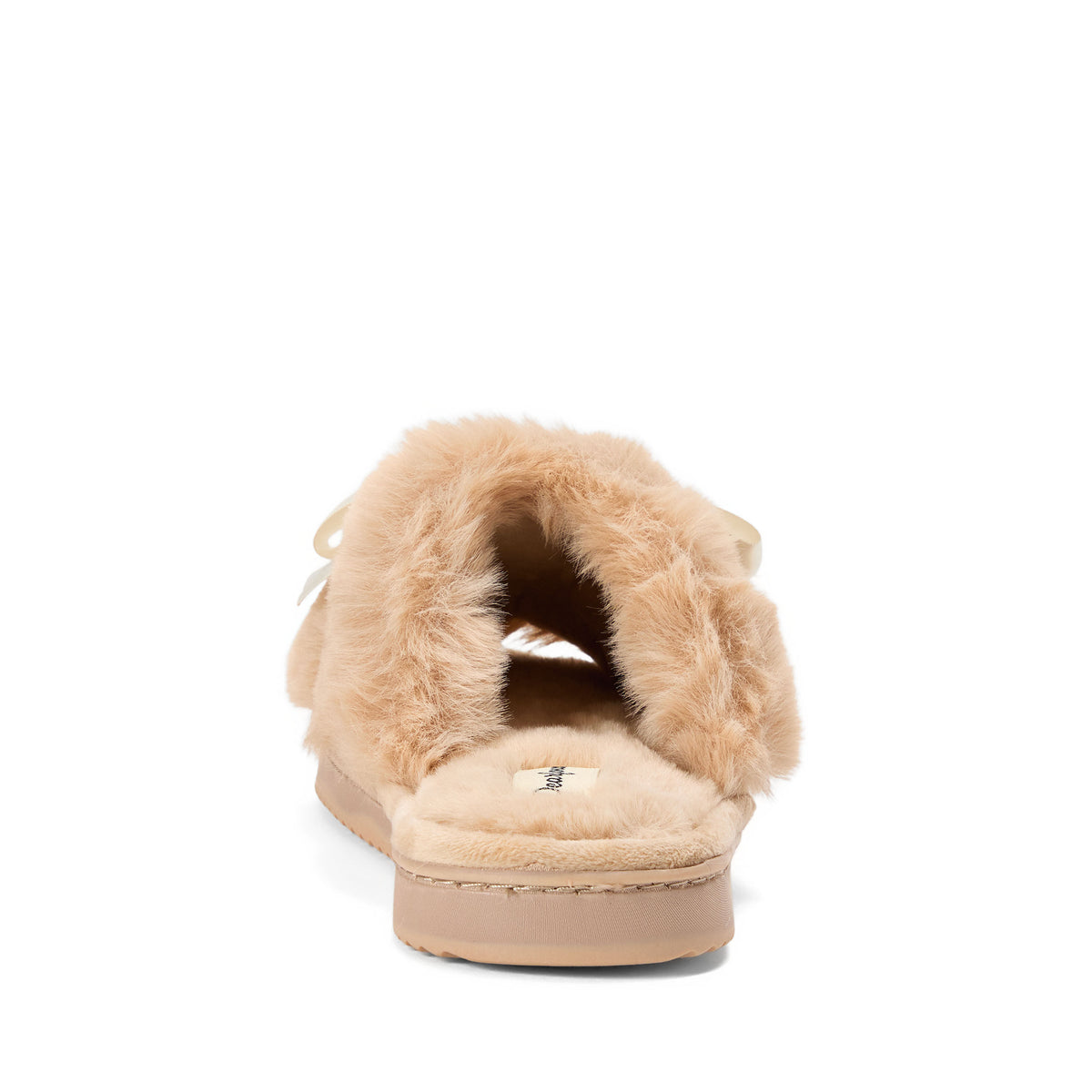 Women's Bianca Pile Slide With Bow - US 1572