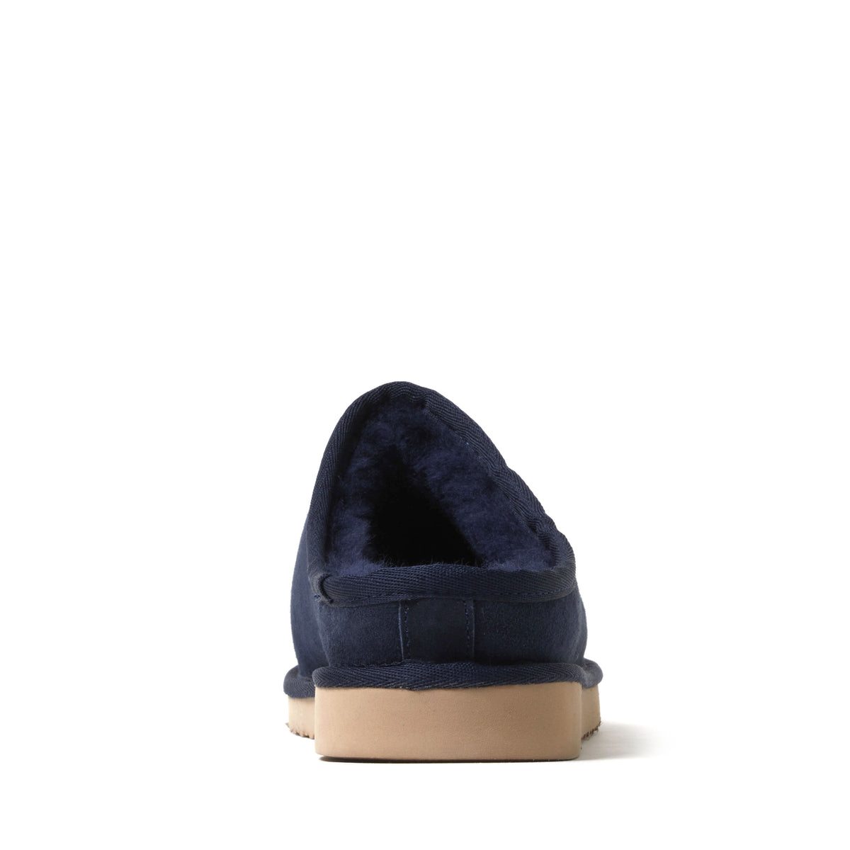 Men's Fireside by Dearfoams Grafton Genuine Shearling Clog Slipper with Woven Accent - US 5344