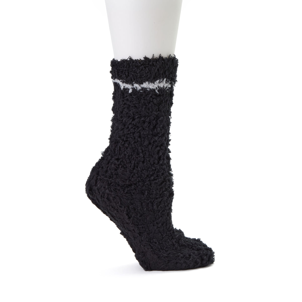 Ladies Solid Cozy Crew Sock 2 Pack - US 2773