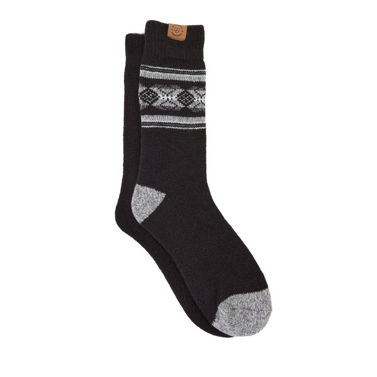Men's Fair Isle Crew Socks-2 pack - US 4496