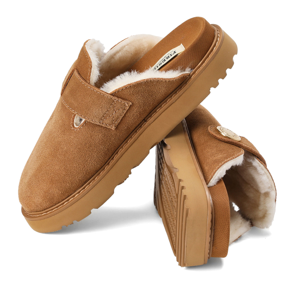 Women's Fireside by Dearfoams Coin Mule - Water Resistant - US 9942