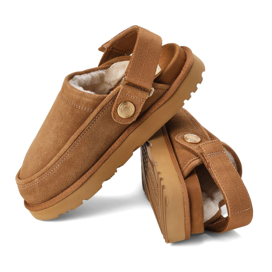 Women's Fireside by Dearfoams Coin Convertible Mule - US 1834
