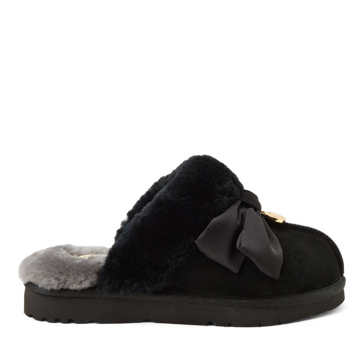 Women's Sydney Dream Bow Genuine Shearling Scuff - US 4778
