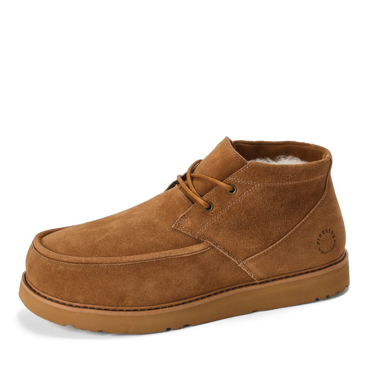 Men's Fireside by Dearfoams Craft Stitch Chukka Boot - Water Resistant - US 5956