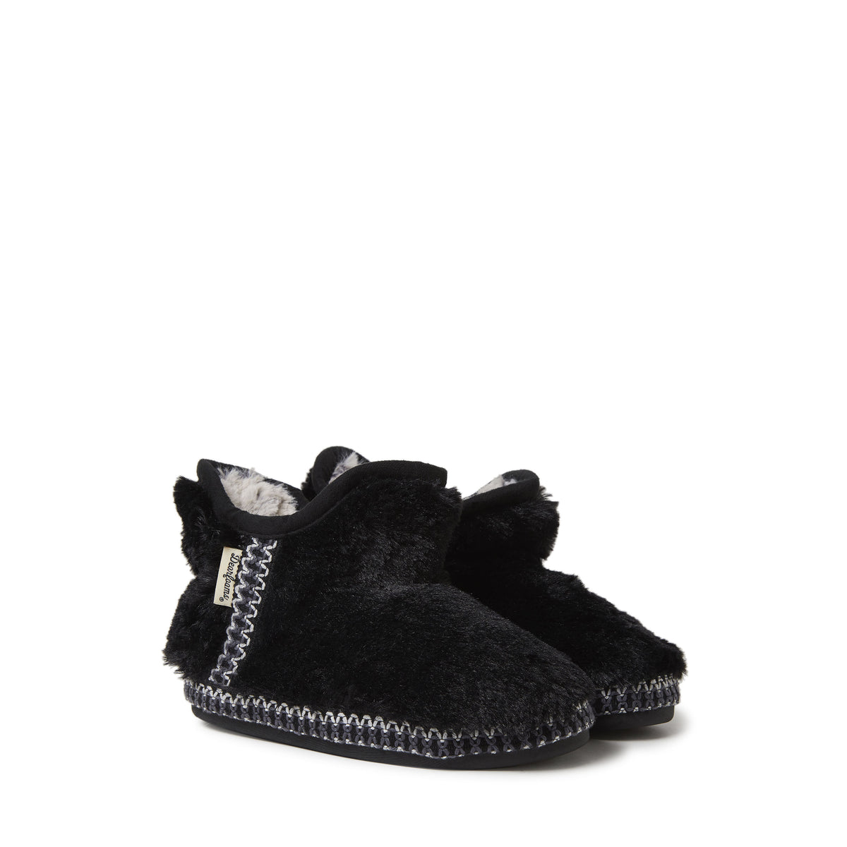 Kids Charlotte Furry Bootie Slipper - US 4270