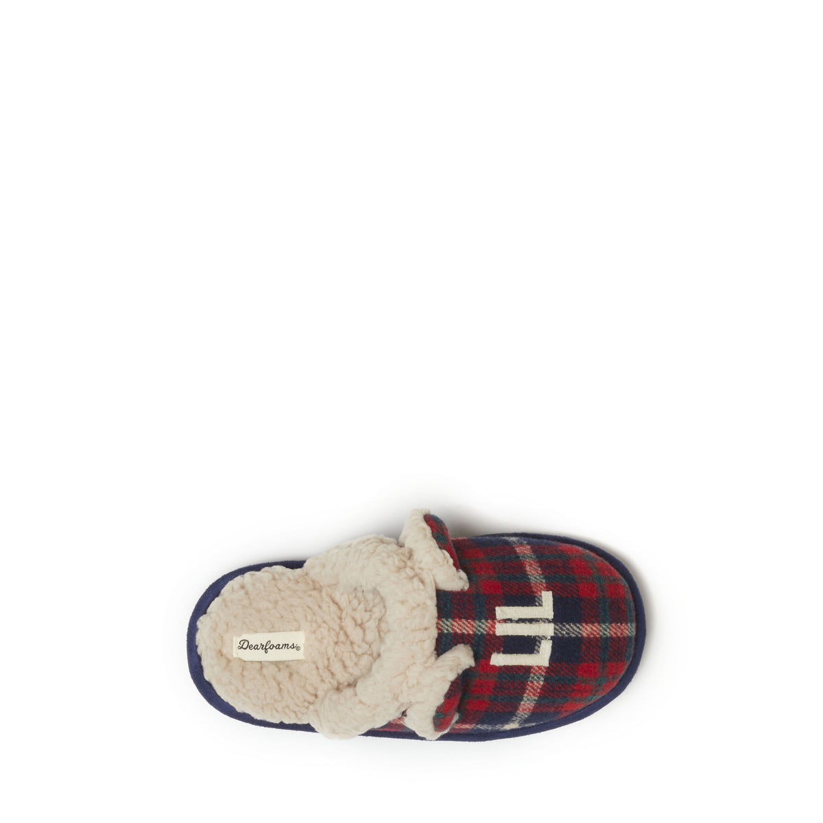 Kids Lil Bear Plaid Scuff - US 3627