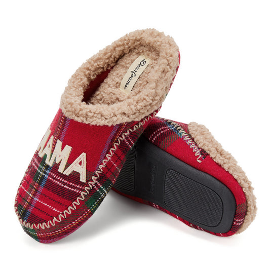 Women's Mama Bear Plaid Clog - US 0173