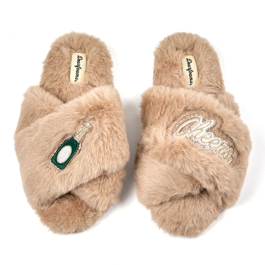 Women's Fur Slide - US 9236
