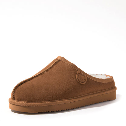 Women's Fireside by Dearfoams Greta Genuine Shearling Clog - Water Resistant - US 3357
