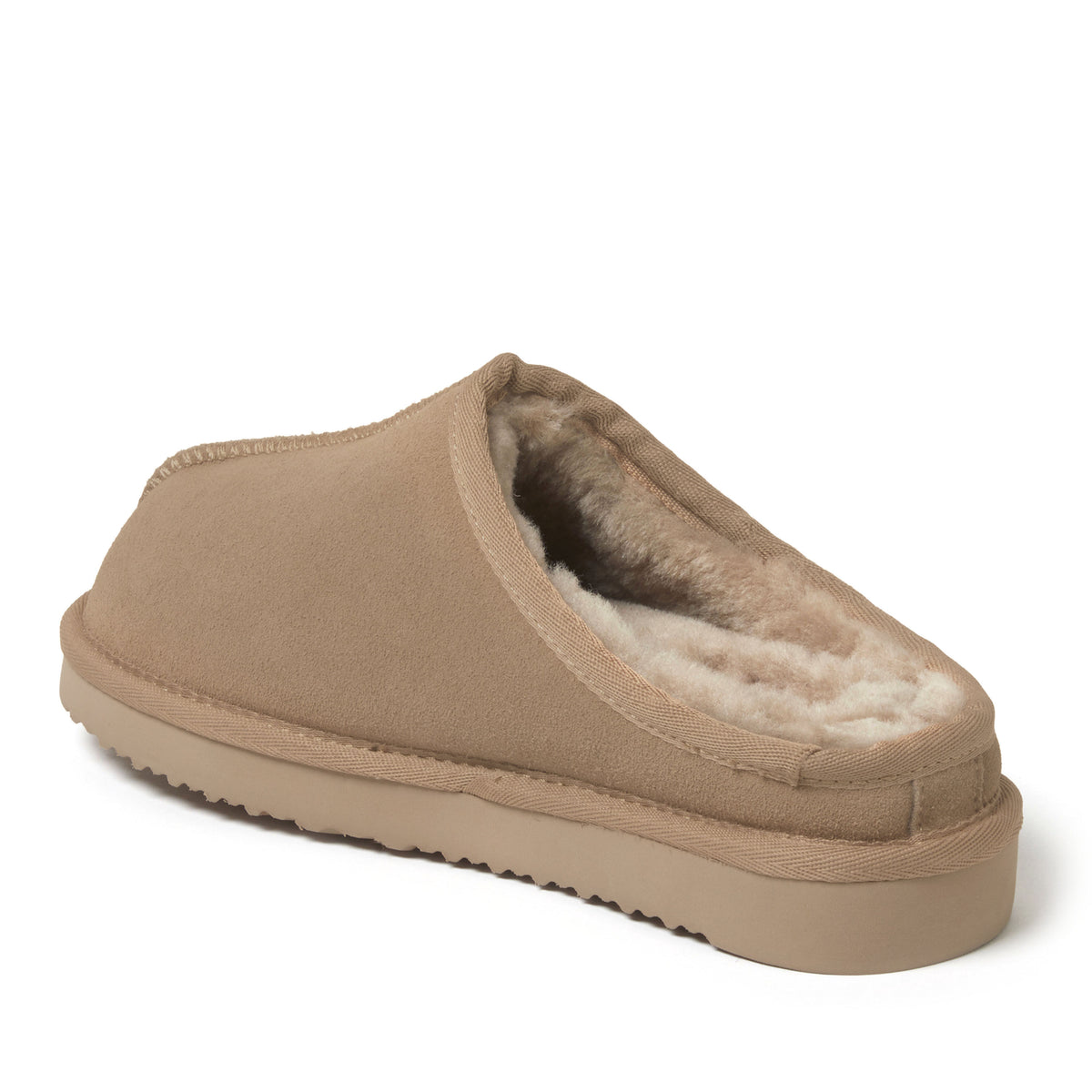 Women's Fireside by Dearfoams Greta Genuine Shearling Clog - Water Resistant - US 8167