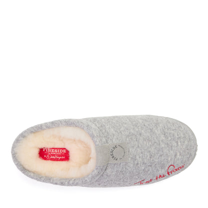 Daniella Karagach’s Men's Fireside Knit Shearling Clog - US 3650