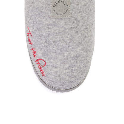 Daniella Karagach’s Men's Fireside Knit Shearling Clog - US 3650