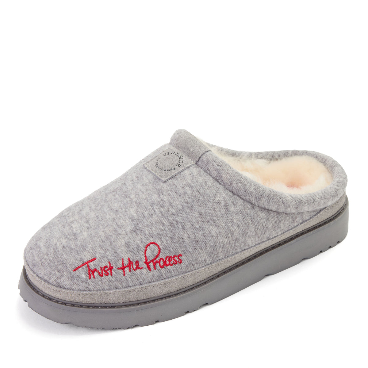 Daniella Karagach’s Men's Fireside Knit Shearling Clog - US 3650