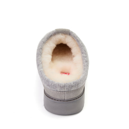Daniella Karagach’s Men's Fireside Knit Shearling Clog - US 3650