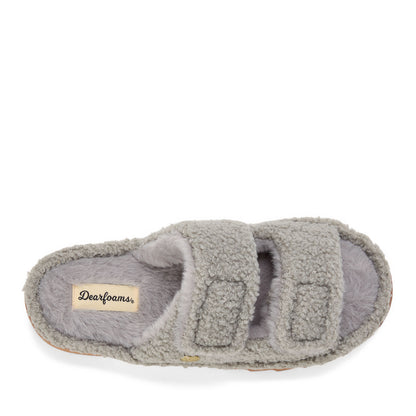 Women's Regina Teddy Double Band Slide - US 1814