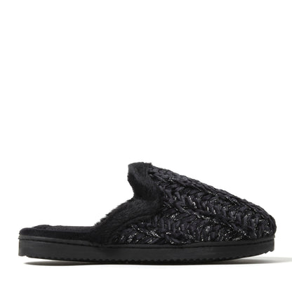 Women's Paris Chenille Shaped Tab Scuff - US 1711