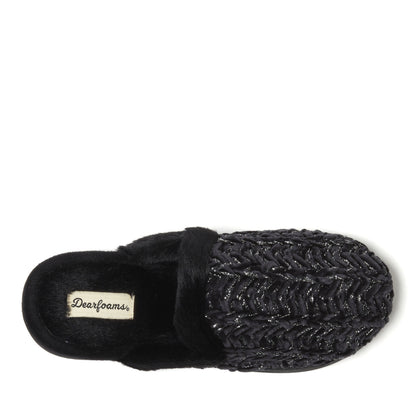 Women's Paris Chenille Shaped Tab Scuff - US 1711