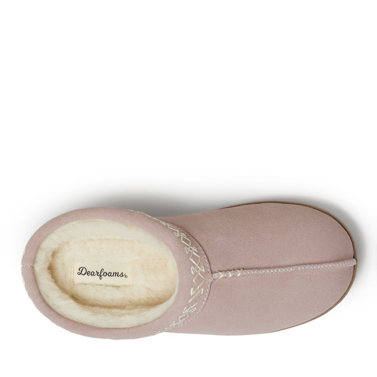 Women's Doreen Genuine Suede Clog with Embroidery - US 7841