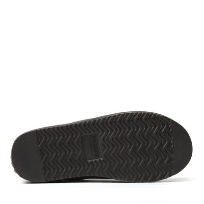 Men's Fireside by Dearfoams Grafton Genuine Shearling Clog With Taping - Water Resistant - US 8878