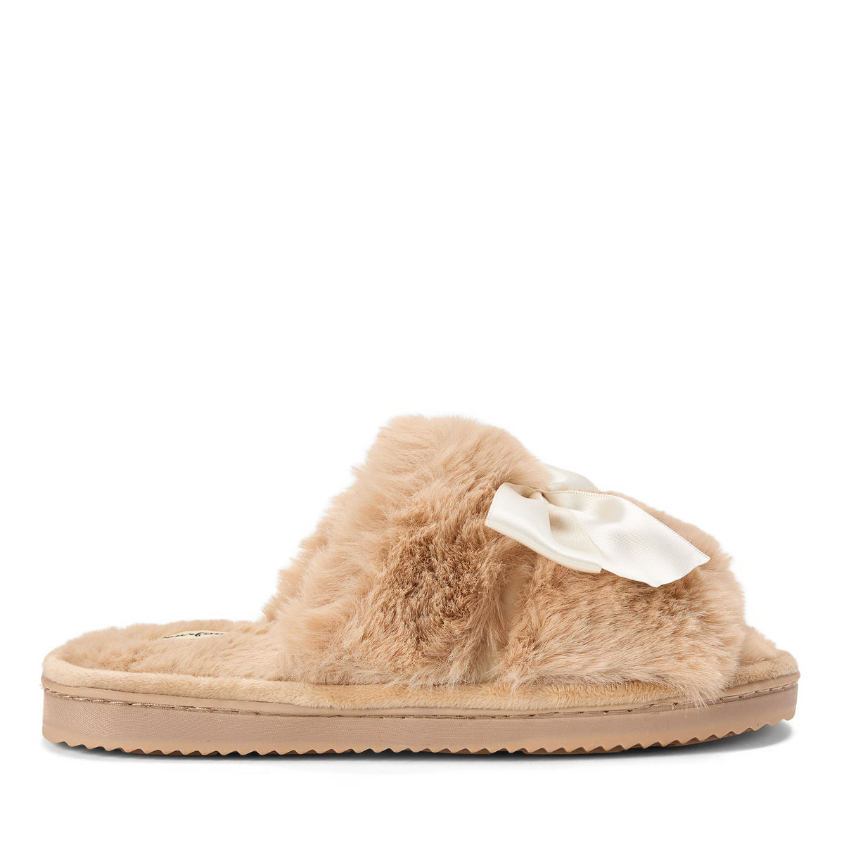 Women's Bianca Pile Slide With Bow - US 1572