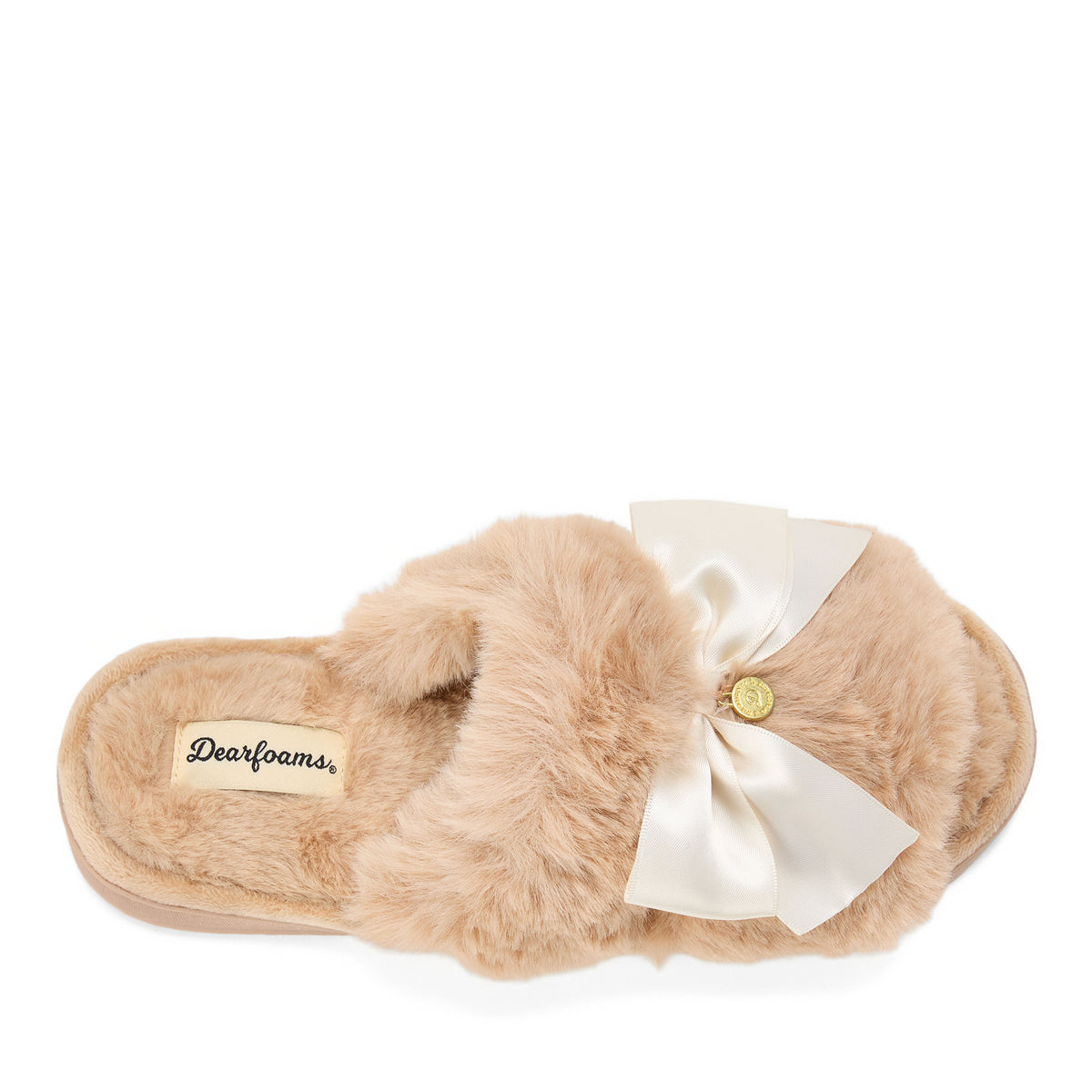 Women's Bianca Pile Slide With Bow - US 1572