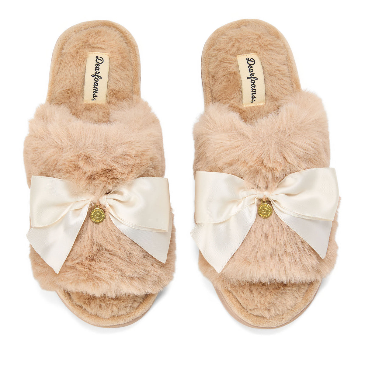 Women's Bianca Pile Slide With Bow - US 1572