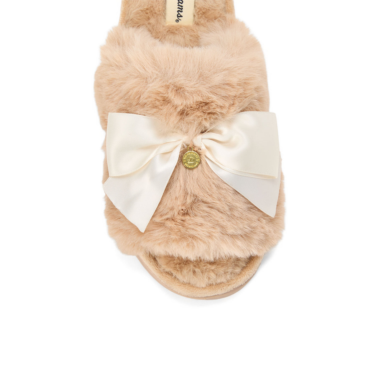 Women's Bianca Pile Slide With Bow - US 1572