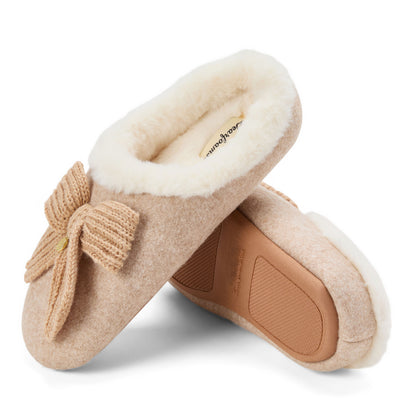 Women's Josie Knit Clog With Bow - US 9934