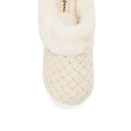 Women's Claire Cable Knit Chenille Clog - US 7859