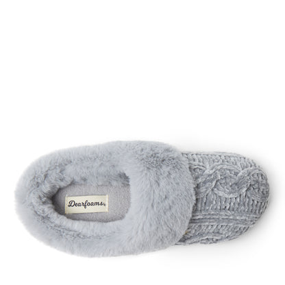 Women's Claire Cable Knit Chenille Clog - US 8770