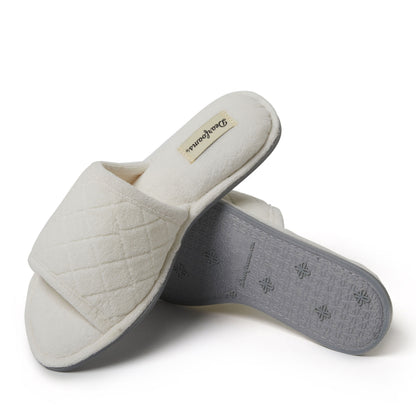 Women's Beatrice Microfiber Terry Slide with Quilted Vamp - US 9883