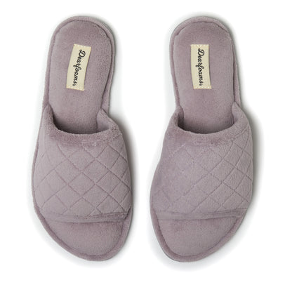 Women's Beatrice Microfiber Terry Slide with Quilted Vamp - US 8554