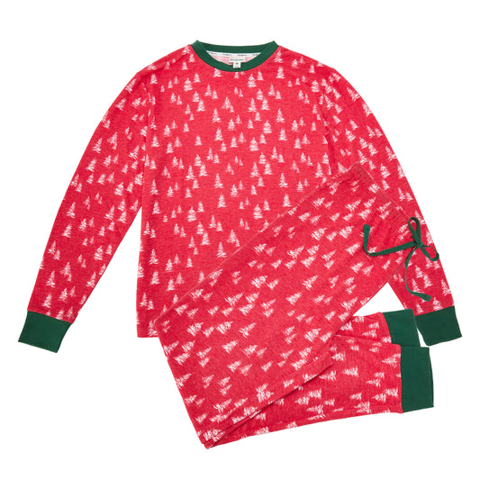 Women's Tossed Trees 2 Piece Pajama Set - US 9454