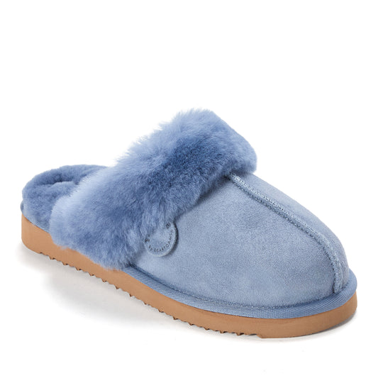 Women's Fireside by Dearfoams Sydney Genuine Shearling Scuff Slipper - US 3944