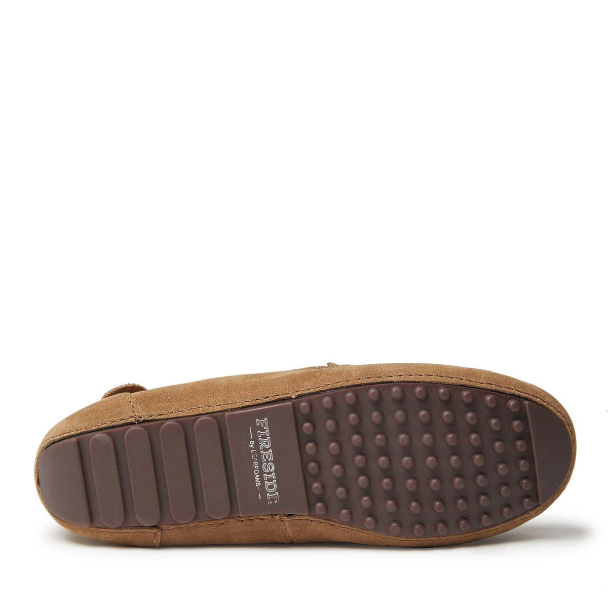 Women's Fireside by Dearfoams Mel Genuine Shearling Moccasin - US 6280