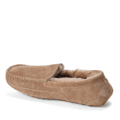 Men's Fireside by Dearfoams Melbourne Genuine Shearling Moccasin Slipper - US 2720