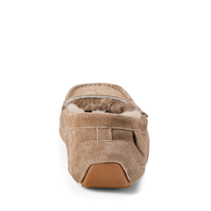 Men's Fireside by Dearfoams Melbourne Genuine Shearling Moccasin Slipper - US 2720