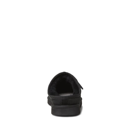 Men's Fireside by Dearfoams Grafton Genuine Shearling Clog Slipper with Woven Accent - US 9479