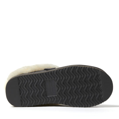 Women's Fireside by Dearfoams Adelaide Genuine Shearling Clog Slipper - Water Resistant - US 4378
