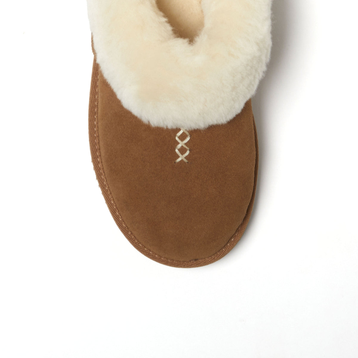 Women's Fireside by Dearfoams Adelaide Genuine Shearling Clog Slipper - Water Resistant - US 7488