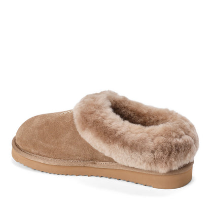 Women's Fireside by Dearfoams Adelaide Genuine Shearling Clog Slipper - Water Resistant - US 7915