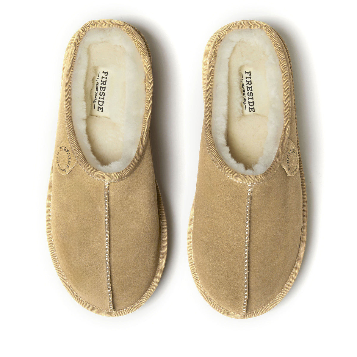 Women's Fireside by Dearfoams Queenstown Platform Genuine Shearling Clog - US 3361