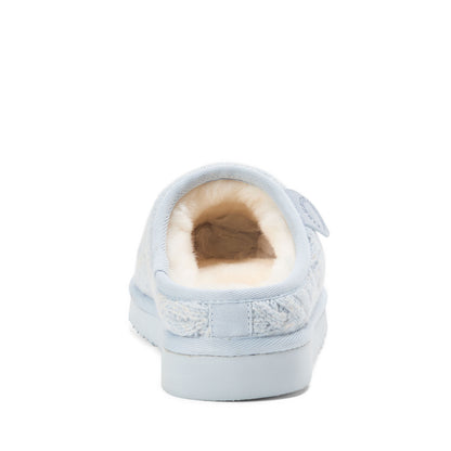Women's Fireside by Dearfoams Greta Knit Shearling - US 9944