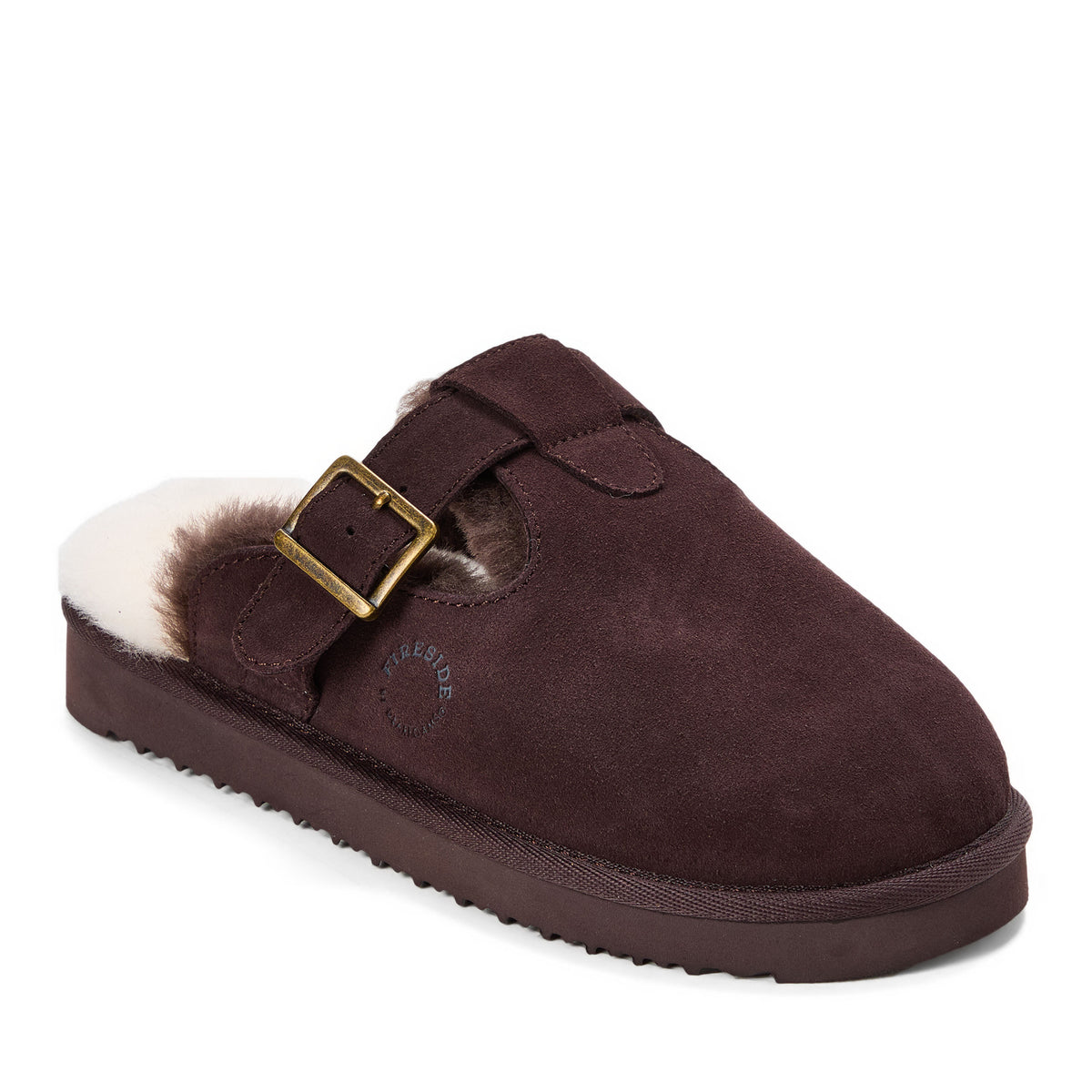 Women's Fireside by Dearfoams Maitland Genuine Shearling Scuff - US 9251