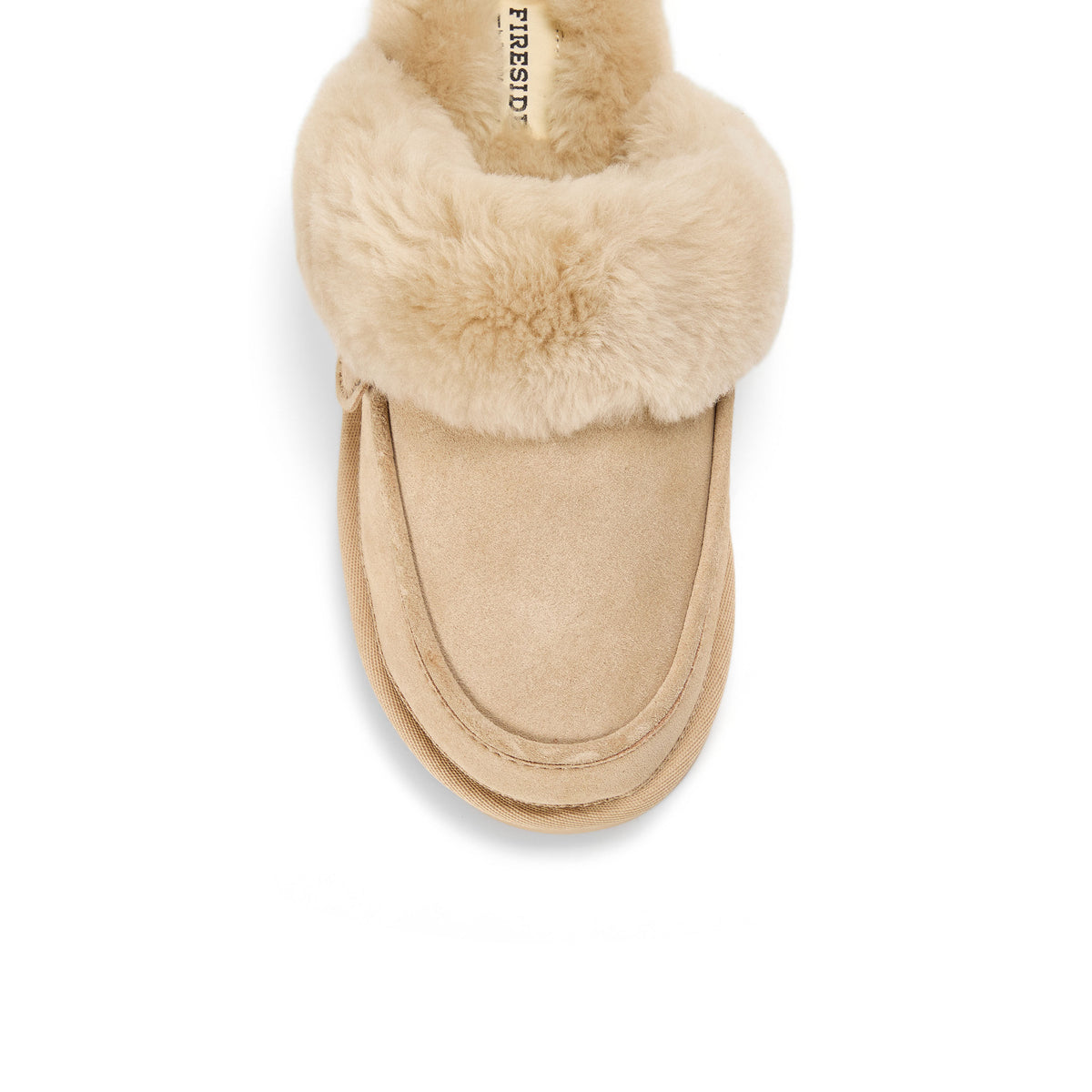 Women's Fireside by Dearfoams Melville Genuine Shearling Scuff - US 9517