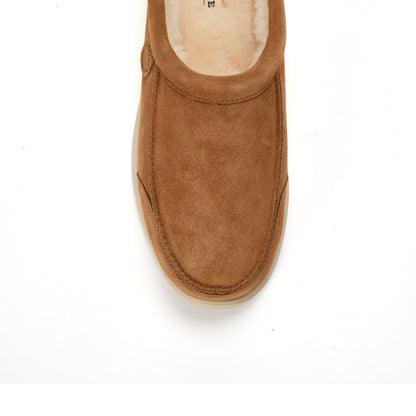 Men's Fireside by Dearfoams Lithgow Genuine Shearling Clog - US 0363