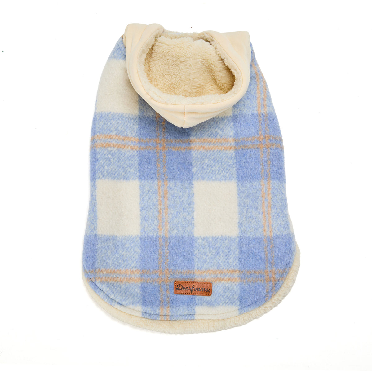 Woven Plaid Dog Jacket - US 3242