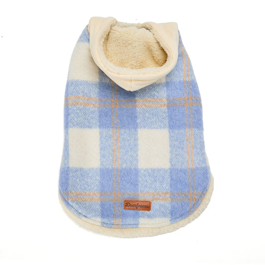 Woven Plaid Dog Jacket - US 3242